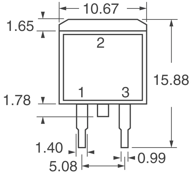 IRF624SPBF Vishay Siliconix  Transistors - FET MOSFET - Simples